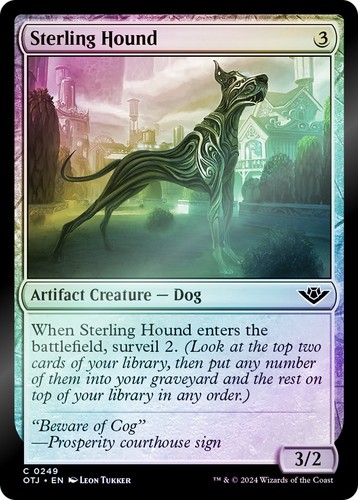 Sterling hound common - hound, otj