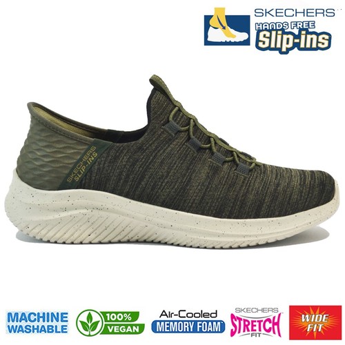 Mens skechers slip ins ach - slip-ins, fit