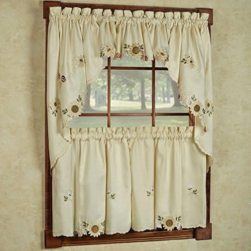 Kitchen curtain set swag - set,,