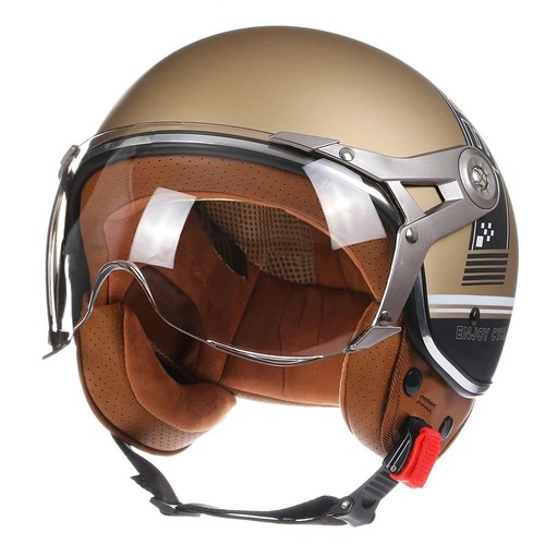 Helmet open face motorcycle - open,