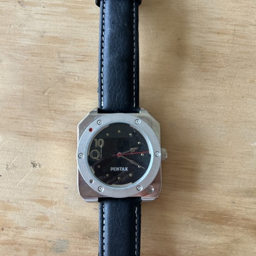 Pentax q10 watch black leather - pentax,