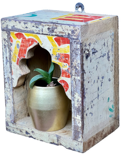 Vintage indian garden niche - garden,