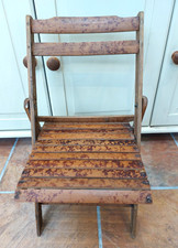 Vintage children's burnt