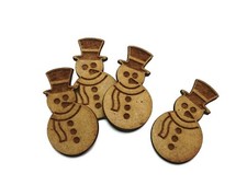 Wooden Snowman Christmas