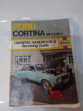 FORD CORTINA MK3 & MK4  OWNERS HANDBOOK & SERVICING GUIDE HAYNES