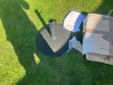 Hartman Parasol base,  black concrete 15kg