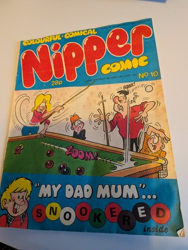 Nipper vintage comic - comic, no