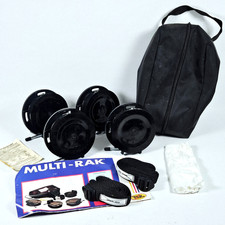 Vintage Travel Tackle Multi-Rak Suction Roof Rack Camping Original Bag Leaflets