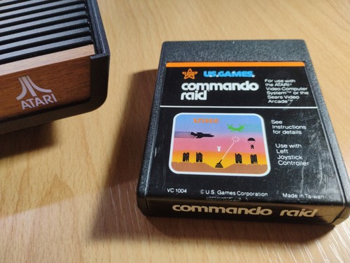 Commando raid for atari - raid, 2600