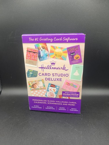 Hallmark card studio - card, deluxe