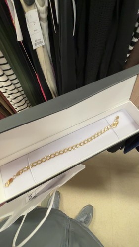 9ct solid gold bracelet - solid,