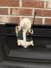 Gemmy Fisherman Fly Fish Guy Dancing Hamster "Hooked On A Feelin" Working