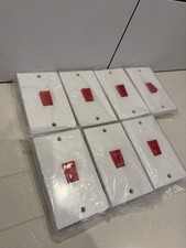 Cooker switch 2 Gang 50 Amp