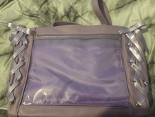 WEGO Purple Ribbon Bag from Japan Clear includes insert