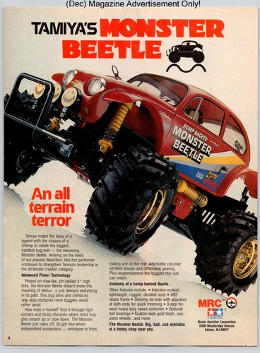 Tamiya monster beetle buggy - monster,