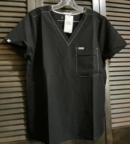 Figs nwt scrub top black - scrub, bei