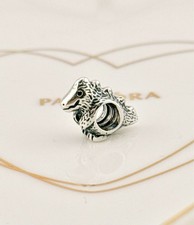 New 100% Genuine Authentic Pandora Sterling Silver Dinosaur Animal Charm 790407