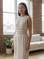 Elie Saab Sheath Dress Silk