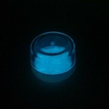 Stuart Semple BLUE LIT glow in the dark acrylic powdered paint 5g Tub