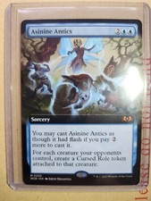 MTG - Asinine Antics Extended - Wilds of Eldraine - Free Postage