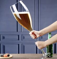 16 Inch Giant Clear Hand Blown