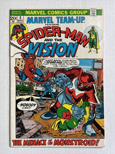 Marvel team fine 1972 - team-up,