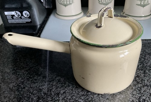 Vintage enamel small - enamel, cooking