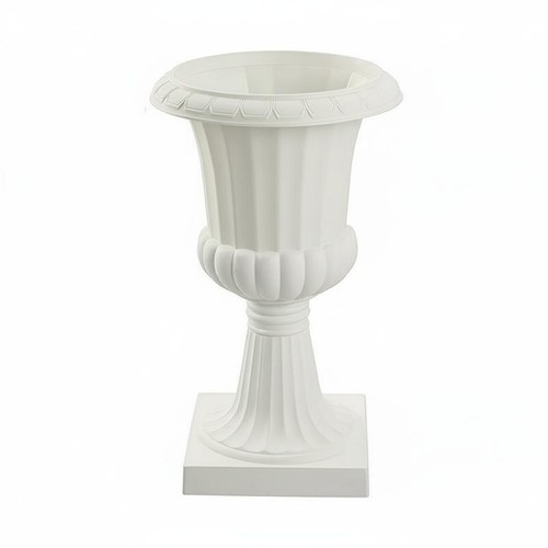 Large round pedestal planter - large,