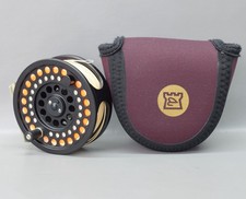 Hardy   Viscount  Disc  LA   #7/8   Fly  Reel  +  Pouch  +  Line