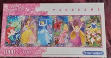 Clementoni 1000 Pieces Disney Princess Panorama Jigsaw Puzzle - complete 