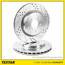 Brake discs vented drilled - discs,