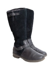 Ladies Black Ugg Boots Thomsen 7.5 UK