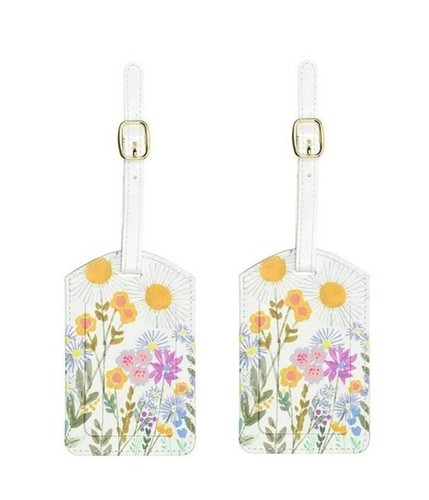 Set floral design luggage - of,
