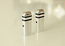 2x Irmscher Aluminium door pins  Vauxhall Opel Astra Corsa Tigra Meriva Vectra  