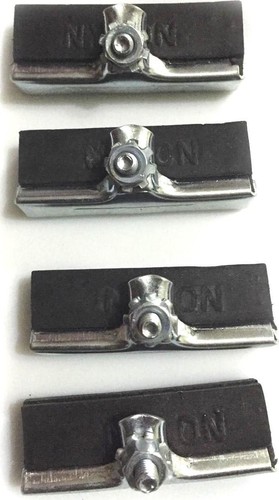 Rod brake blocks pads - 4,