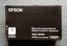 EPSON T562A / ICCVK38 Black ink conversion kit for Stylus Pro 7800/9800