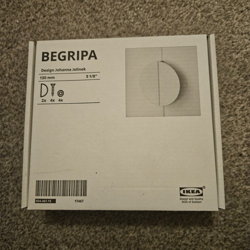 Ikea white begripa - white, handle