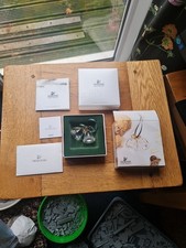 Swarovski Crystal Memories Golden Bells Christmas Hanging Ornament Boxed 