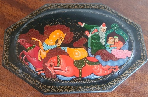 Vintage signed troika russian - vintage,