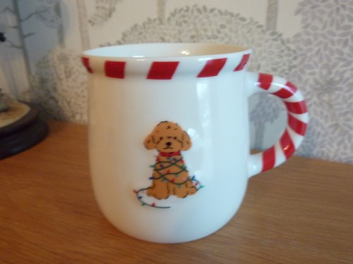 Ringtons christmas dog mug - ringtons,