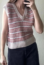 Toast Wool Fairisle Tank