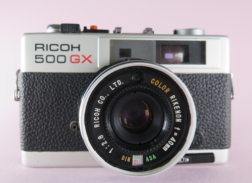 Ricoh 500 35mm film camera - gx,