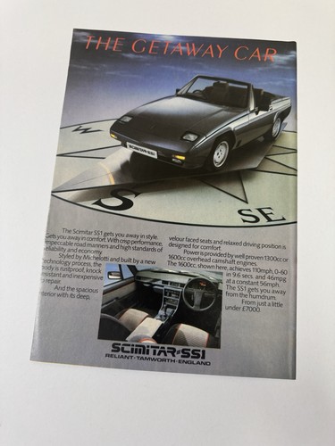 Original vintage 1986 - vintage, reliant
