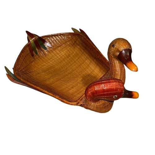 Wicker basket two headed - basket,