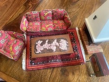 Dolls House Sitting Room Furniture Lundby 1970