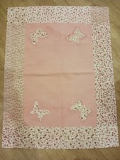 Vintage Laura Ashley Bella Butterfly Rug