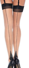 Women's Sheer Seamed Stockings