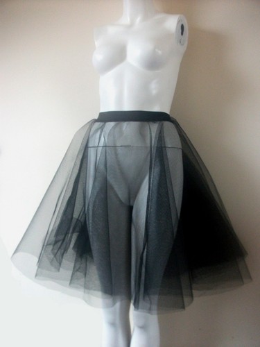 Black petticoat underskirt - black, 2
