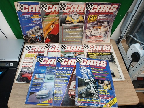 Near complete 1982 cars - near,