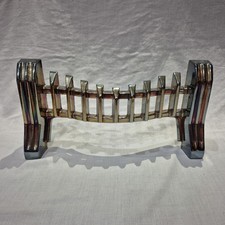 Vintage metal fire front - metal,